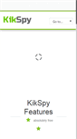 Mobile Screenshot of kikspy.com
