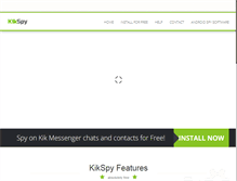 Tablet Screenshot of kikspy.com